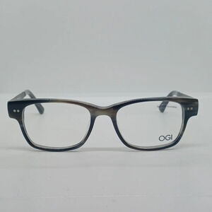 NWT WOMEN'S OGI HERITAGE EYEGLASS FRAMES DARK BROWN
